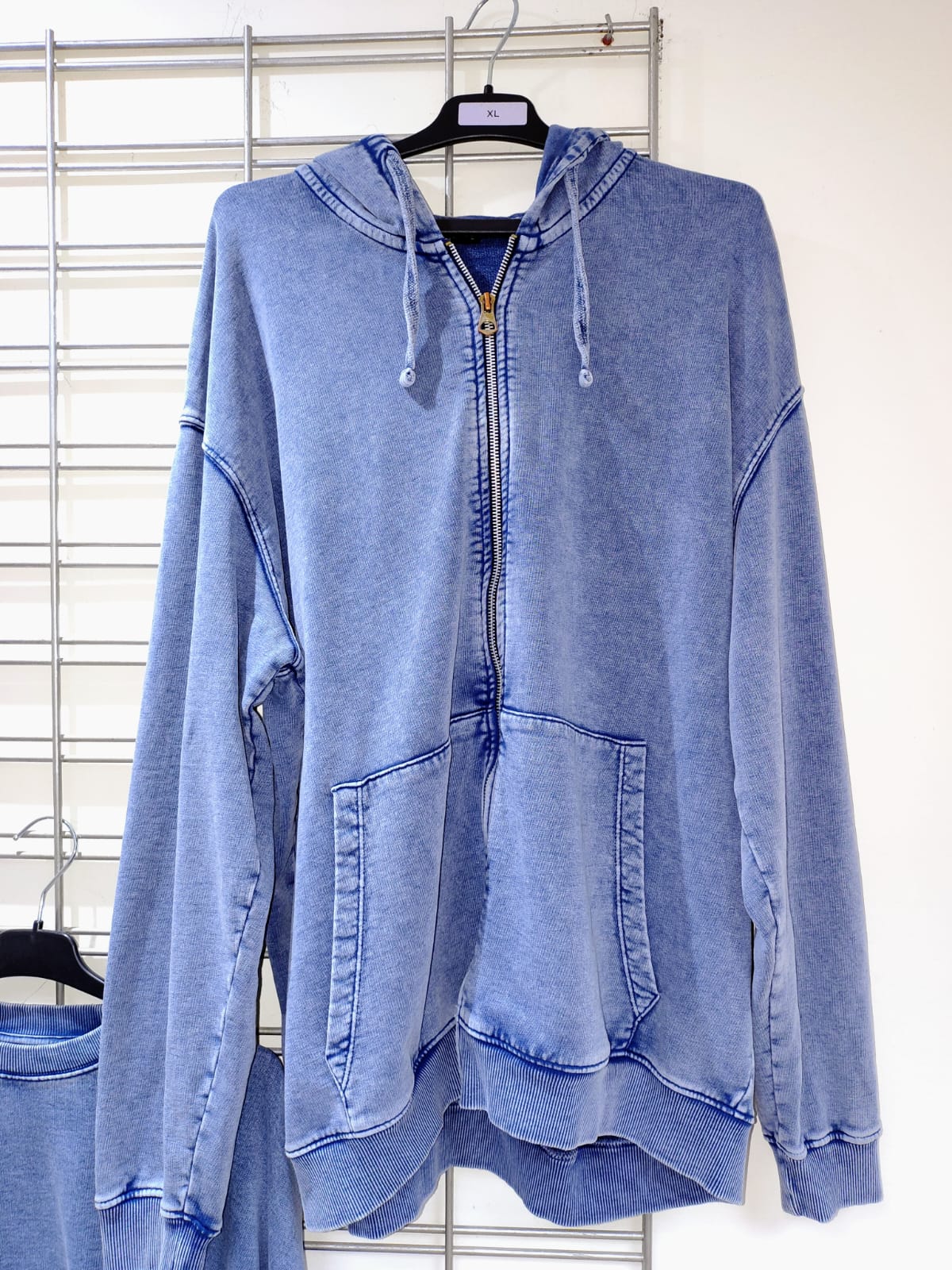 Long zipper hoodies