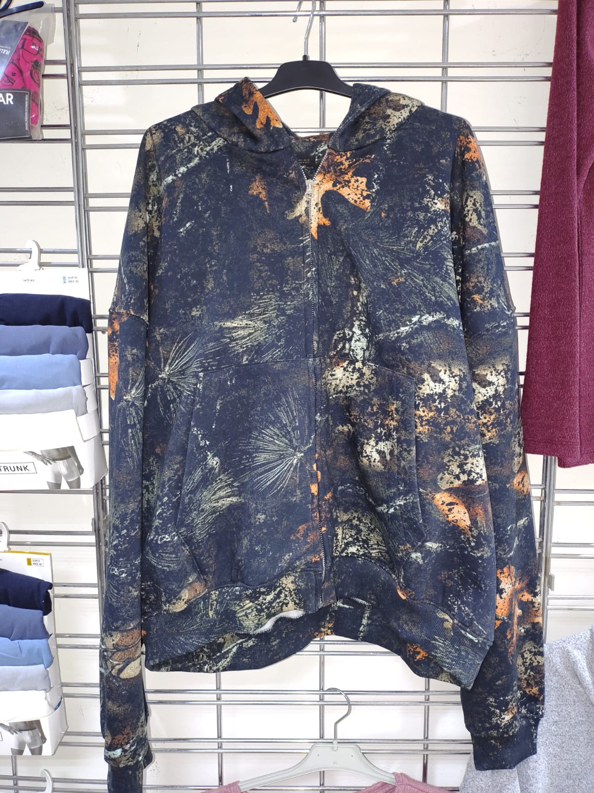 Long zipper hoodies