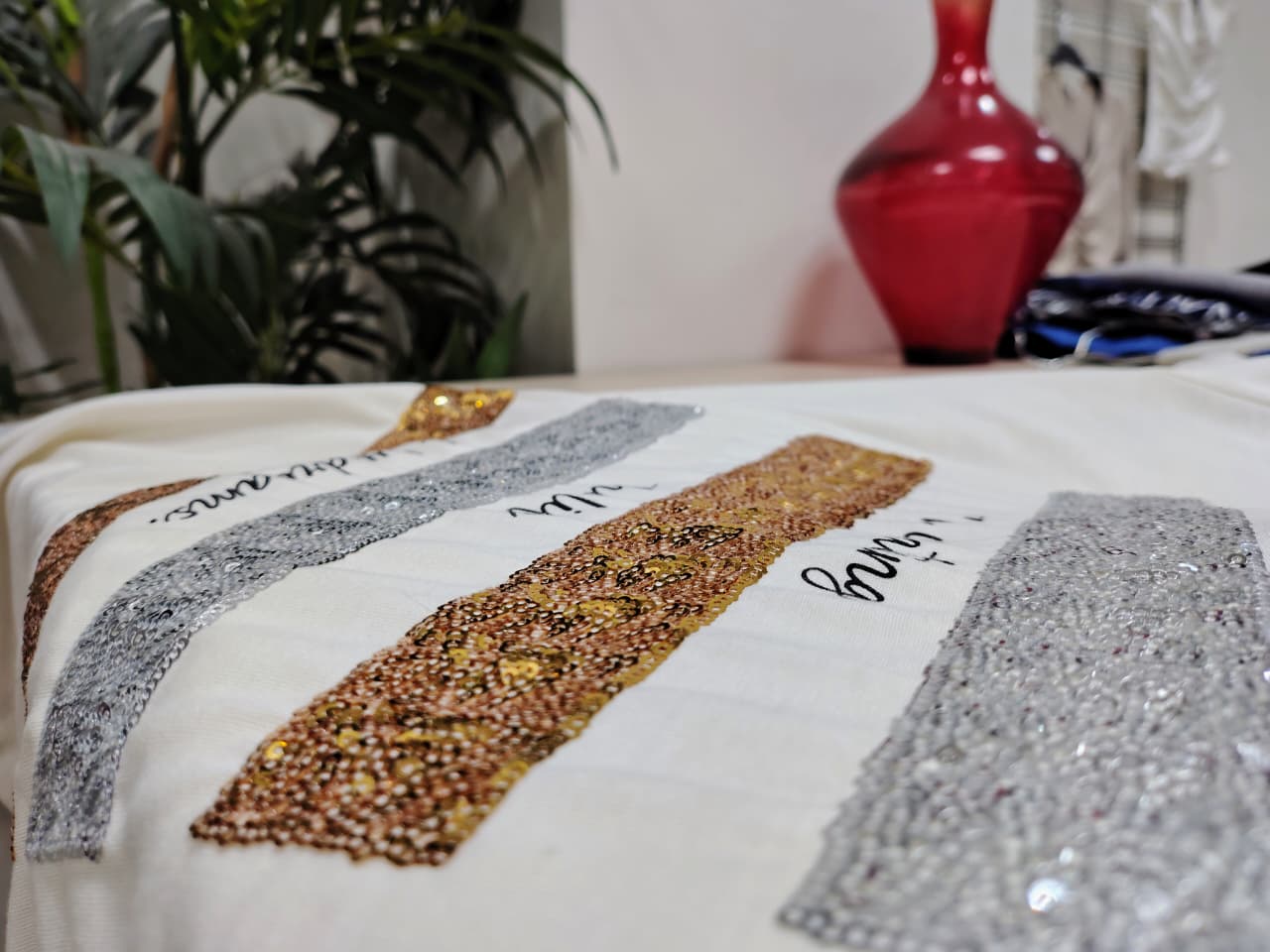 Embroidered clothes